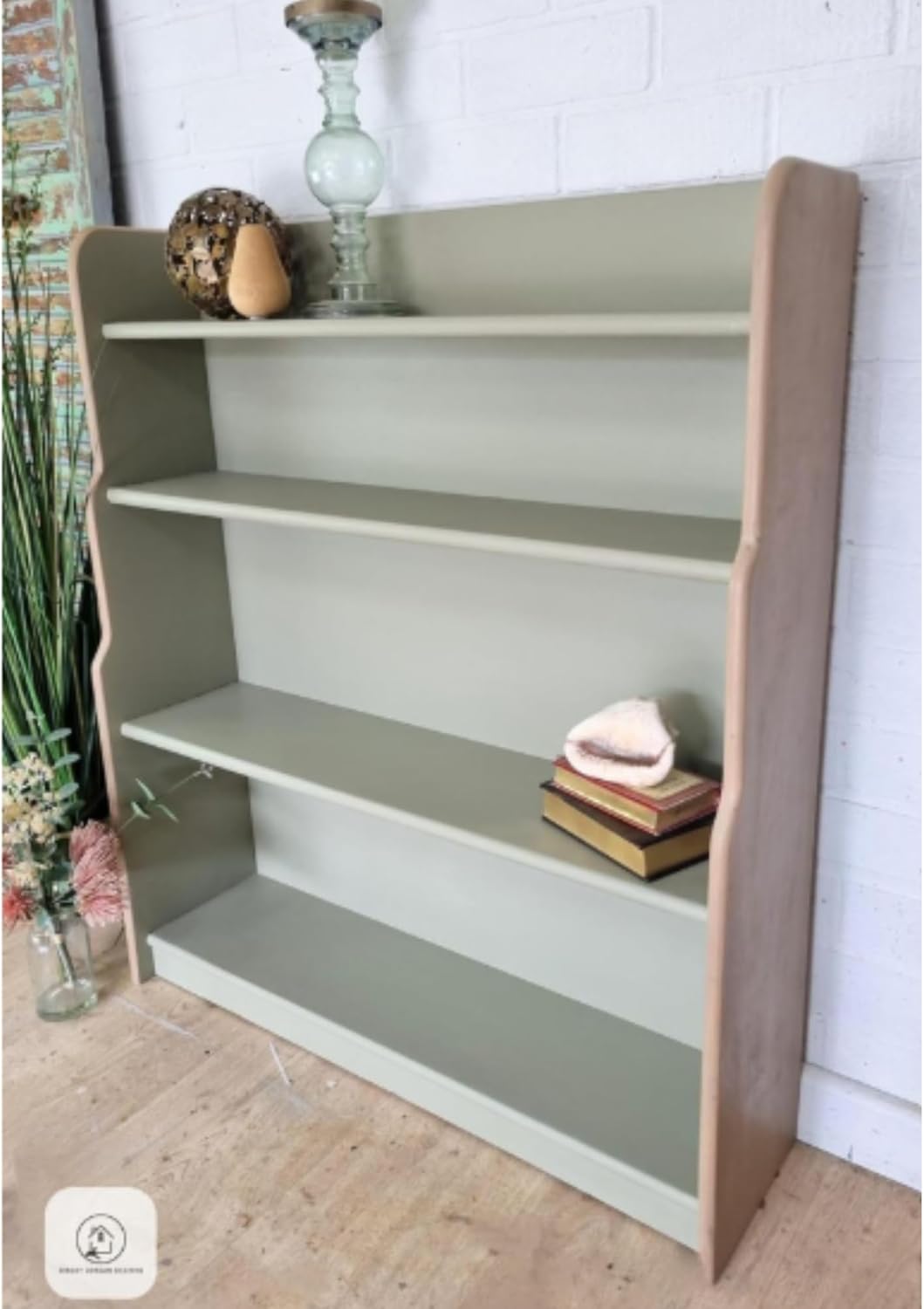 Dixie Belle Paint Company Chalk Finish Furniture Paint – Olive Wood (8oz) – Matte Chic Chalk Mineral DIY Furniture Paint