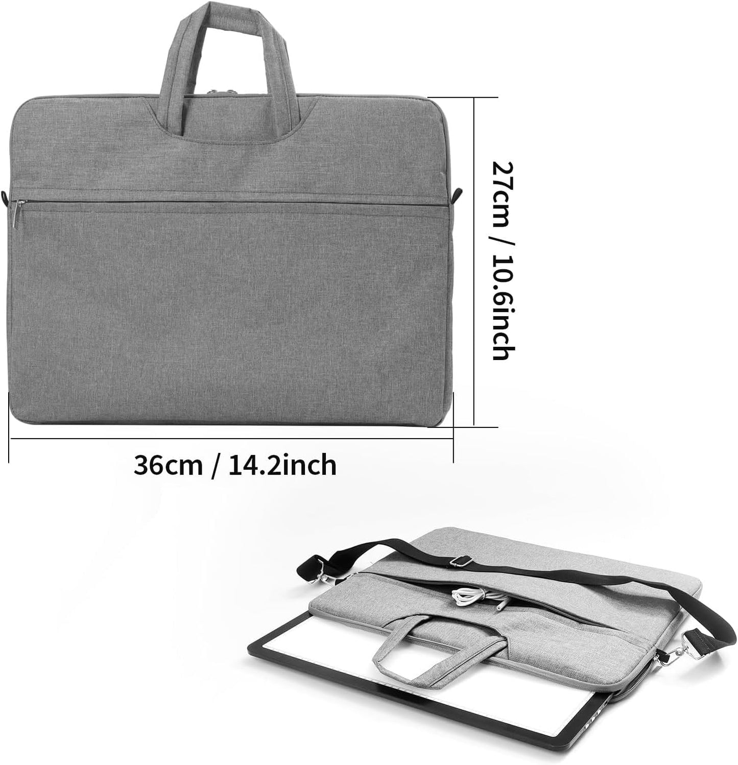 Zocelight Rechargeable A4 Tracing Light Box with Padded Case,Ultra Bright Led Light Pad with Physical Button,Wireless Light Board for Diamond Painting,Dimmable 9000LUX Lightbox for Tracing and Drawing