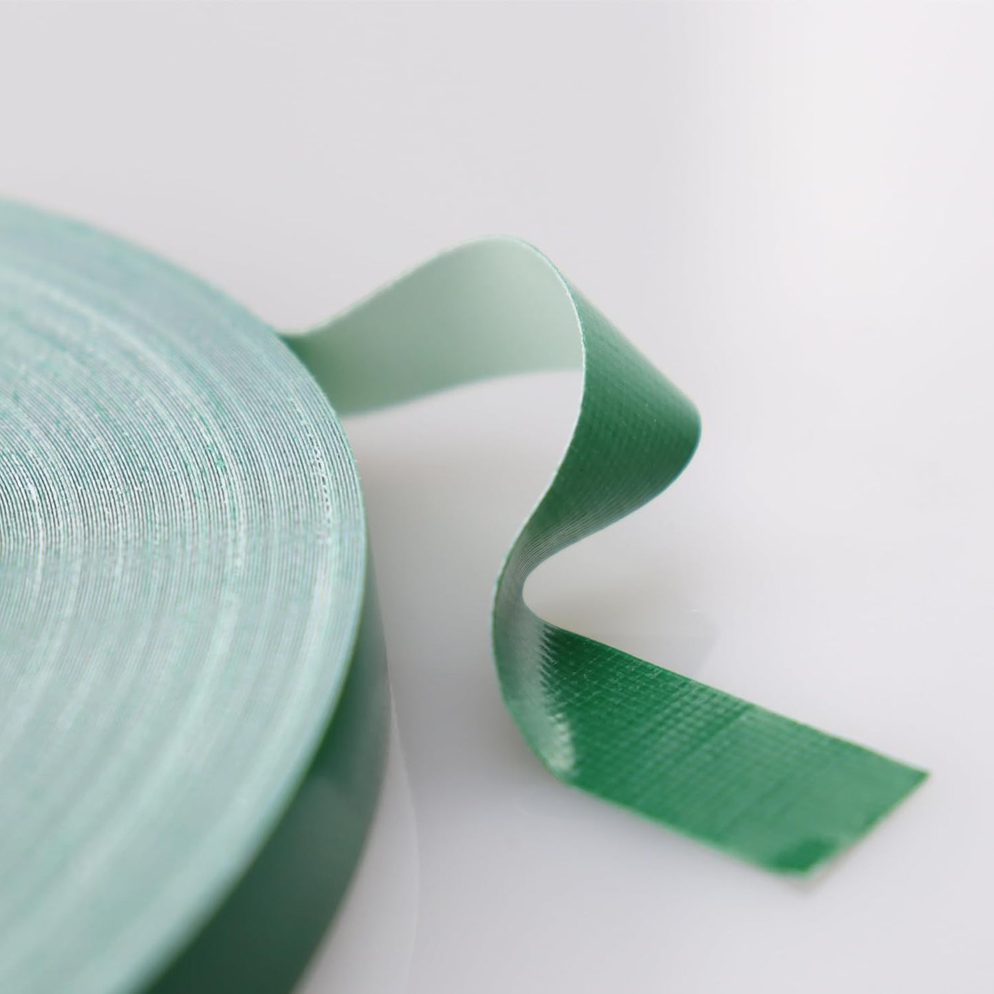 2 PCS Green Floral Tape, 0.5" Flower Stem Wrap Tapes, Waterproof Florist Tape - Multipurpose Adhesive Florist Tapes for Binding Fresh, Flower Bouquets and Floral Craft (98Ft/33Yd/Roll)