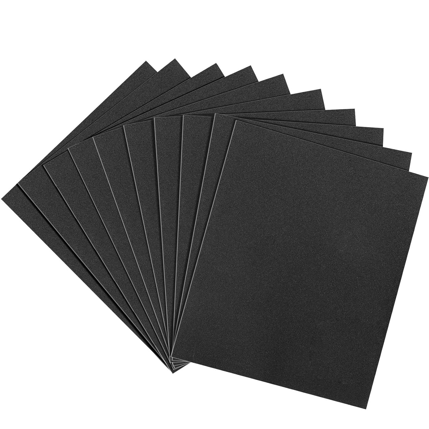 400 Grit Sandpaper, 9 x 11 Inch Wet Dry Sand Paper Hand Abrasive Sanding Sheets for Wood Metal Automotive Sanding and Polishing - 10 Sheets
