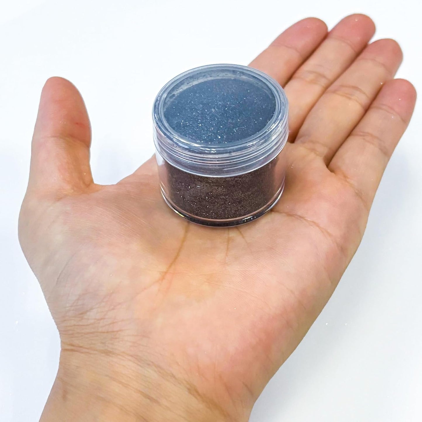 Premium Diamond Mica Powder Pigment- for Epoxy, Resin, Soap, Paint, Woodworking, Acrylic Pouring, Bath Bombs, Fishing Lures - DIY Arts and Crafts Additive (Diamond Black)