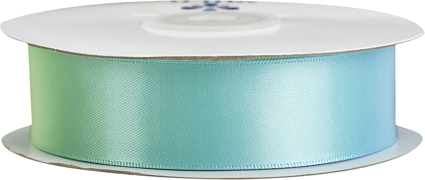 MEEDEE Pastel Rainbow Ribbon - Satin, 1 inch, 25 Yards - Perfect for Gift Wrapping, Wedding, Pride, Party & Birthday Decorations