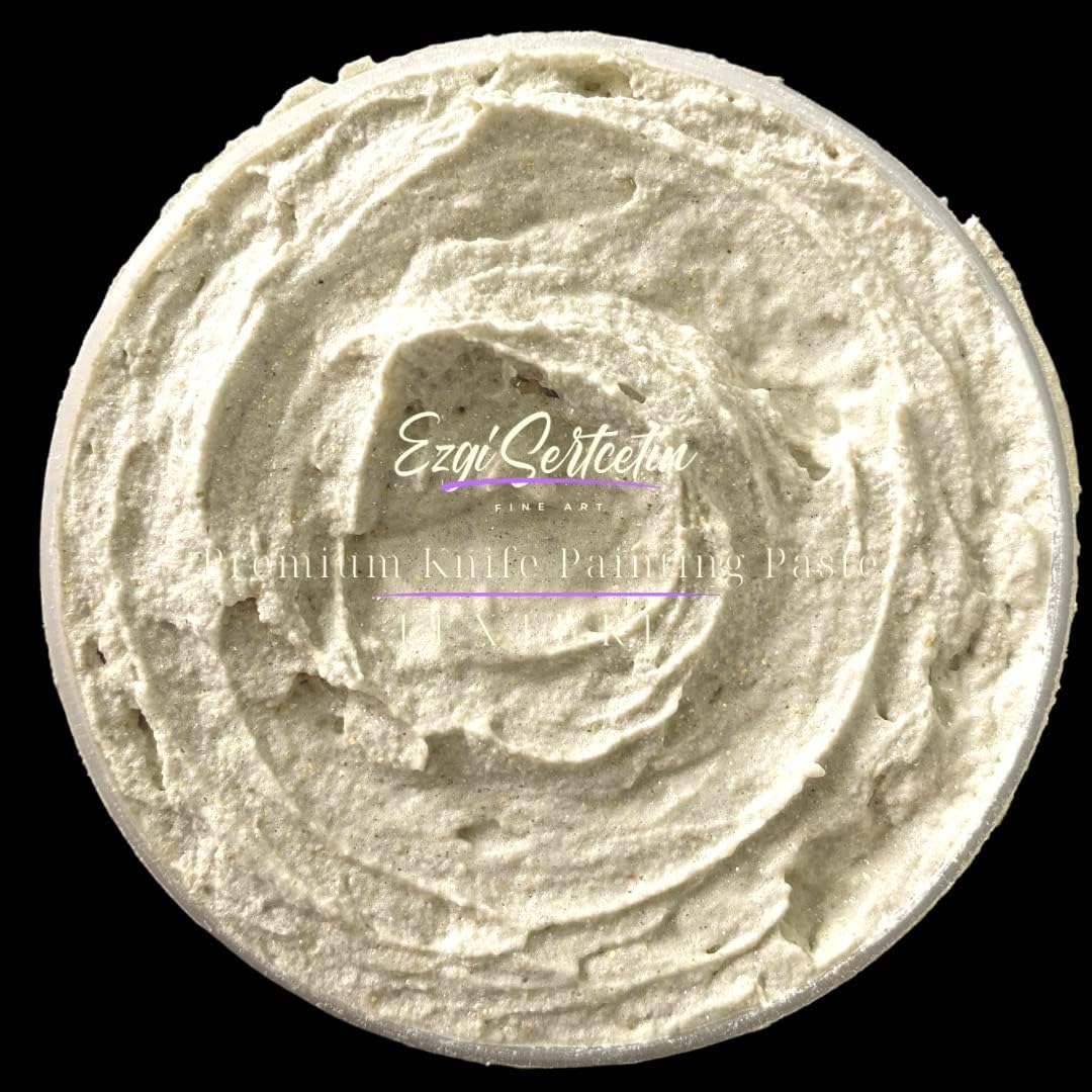 Premium Palette Knife Painting Paste|Texture Paste|Authentic Bright Colors|Ready to Use|Easy to Apply| 6oz (Choco Milk)