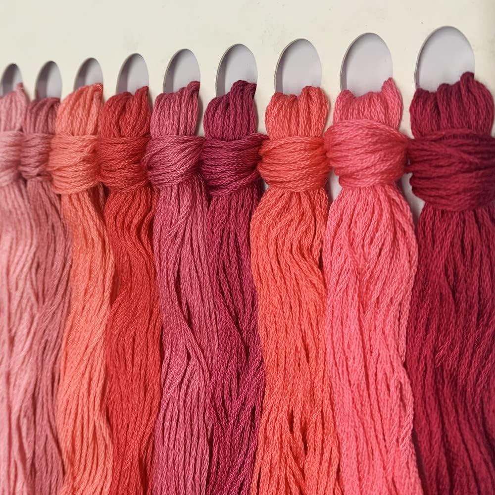 Moohue 14 ct Counted Cross Stitch Kits for Adults Flowers Cross Stitch Patterns Stamped Printed Cross Stitch Kits (Flowers 14)