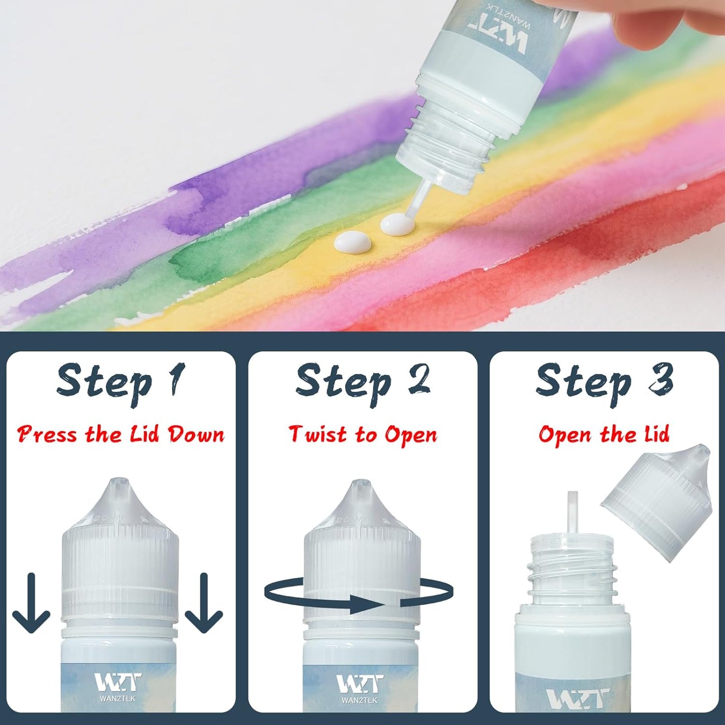 Masking Fluid for Watercolor Painting 60ml Red with a Paintbrush and Eraser - Art Masking Fluid Pen Watercolor Medium Art Supplies for Artists