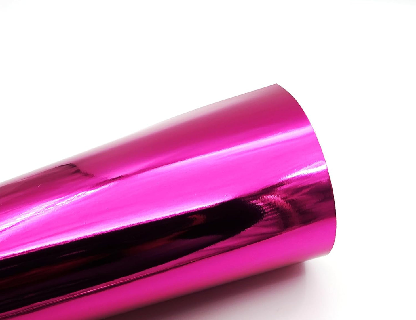 TGXRZX Metallic Rose red Cardstock Paper,Size 8 "x 11" (250gsm), 15PCS,Mirror Finish Gold Foil Board for Crafting, Invitations, and Decorations,Die Cut and Plotter,Card Making (Rose Red)