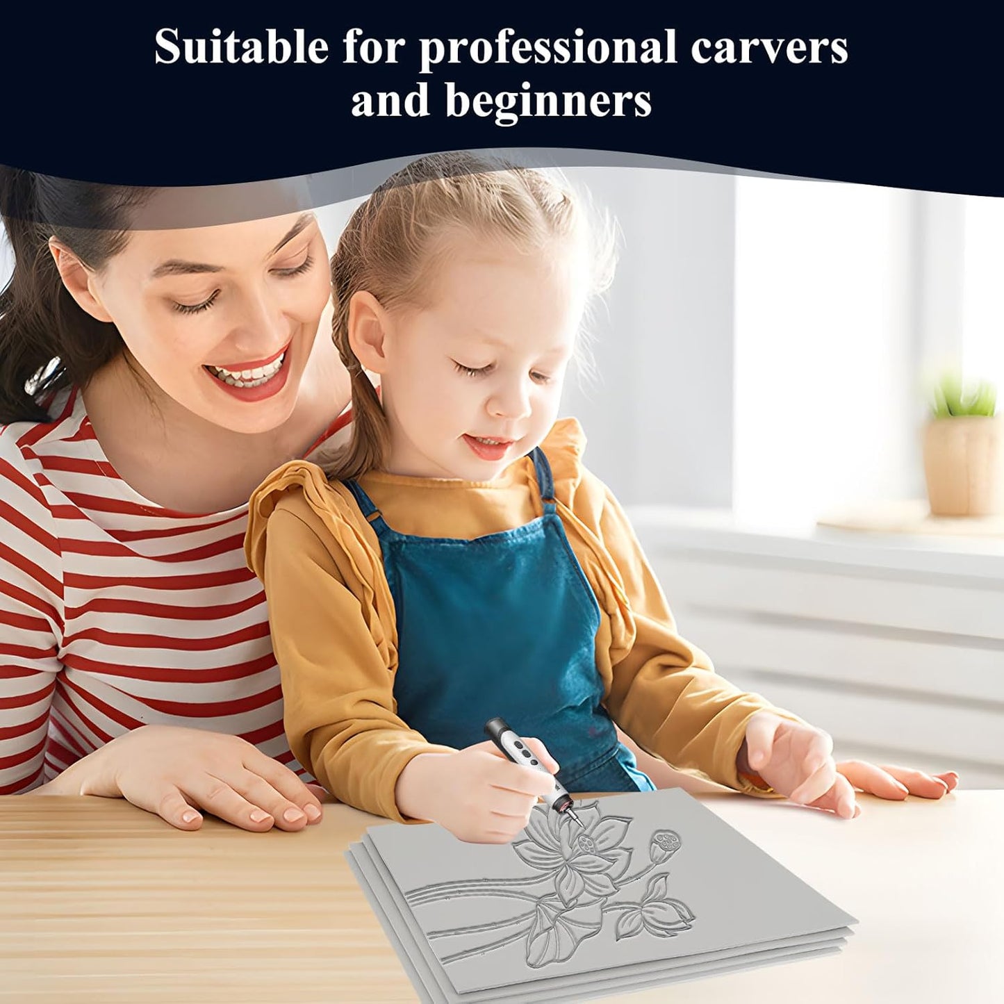 LDXDRU 8 Pack Linoleum Block for Printmaking, 12 x 12 Inch Linoleum Blocks Gray Linocut Block Linoleum Block Printing for Engraving Art Project Printmaking Stamp Carving Block