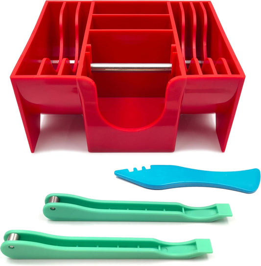 Copper Foil Hand Foiler and Foil Dispenser Kits (Dispenser Red)
