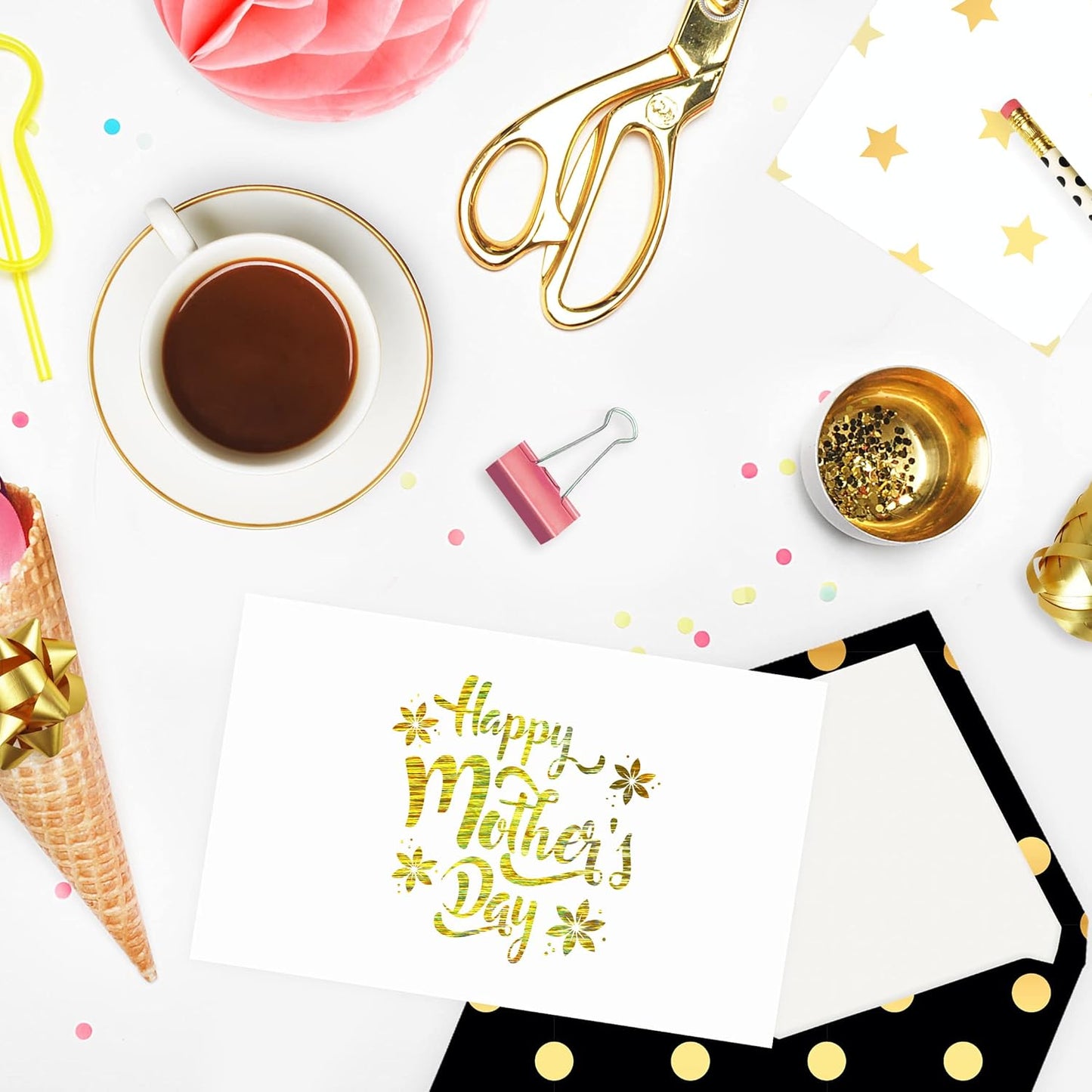 VViViD Mosaic+ Gold Brushed Holographic 1ft x 5ft Crafting Vinyl Crinkle-Free 8yr UV Finish Crafting Vinyl