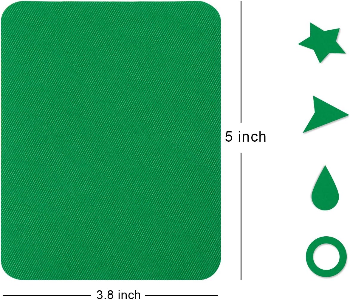 AUGSHY 33 Pcs Iron On Patches, 31 Colors Great for Jeans Crafts