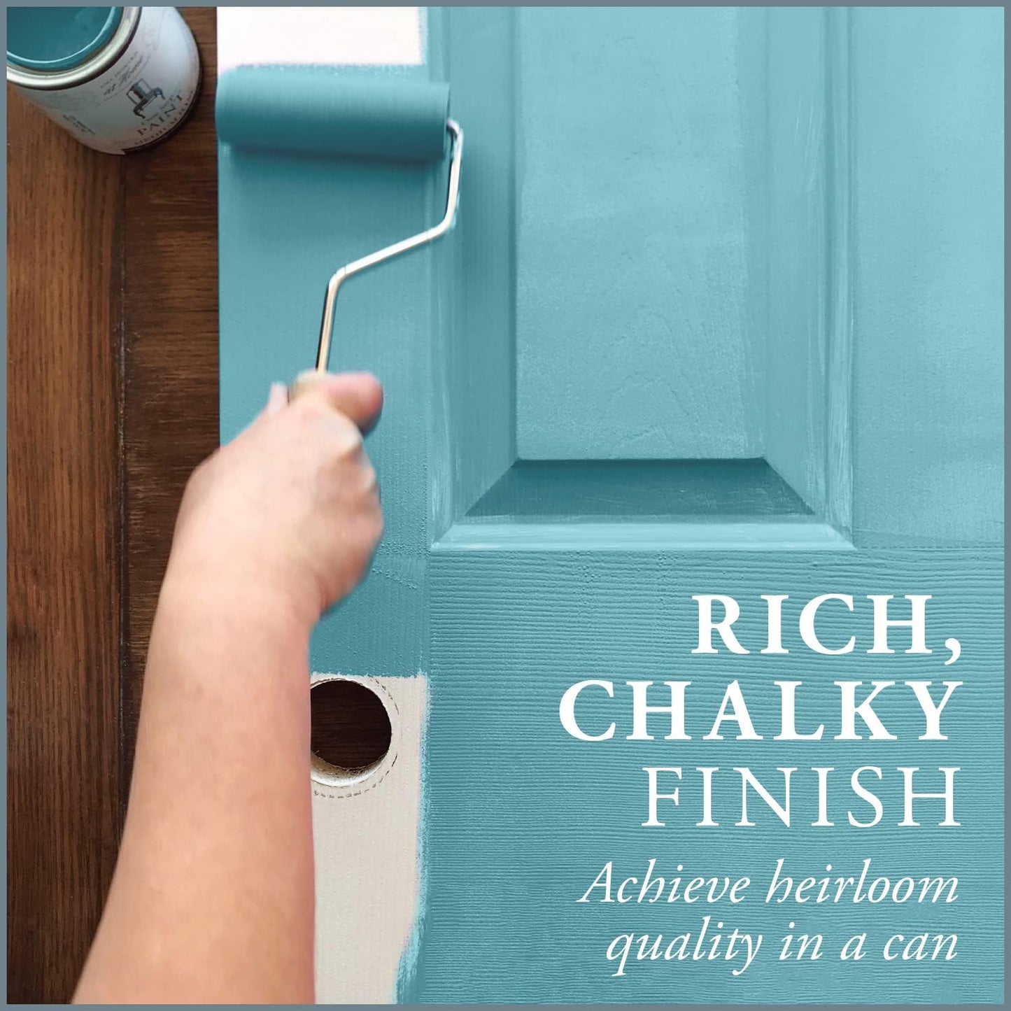 AMY HOWARD AT HOME Chalk-Based One Step Paint for Furniture, Cabinetry, Decor, Finish, and More | No Stripping, Sanding, or Priming | Medium Base | 32 Ounce | Maxwell Garden