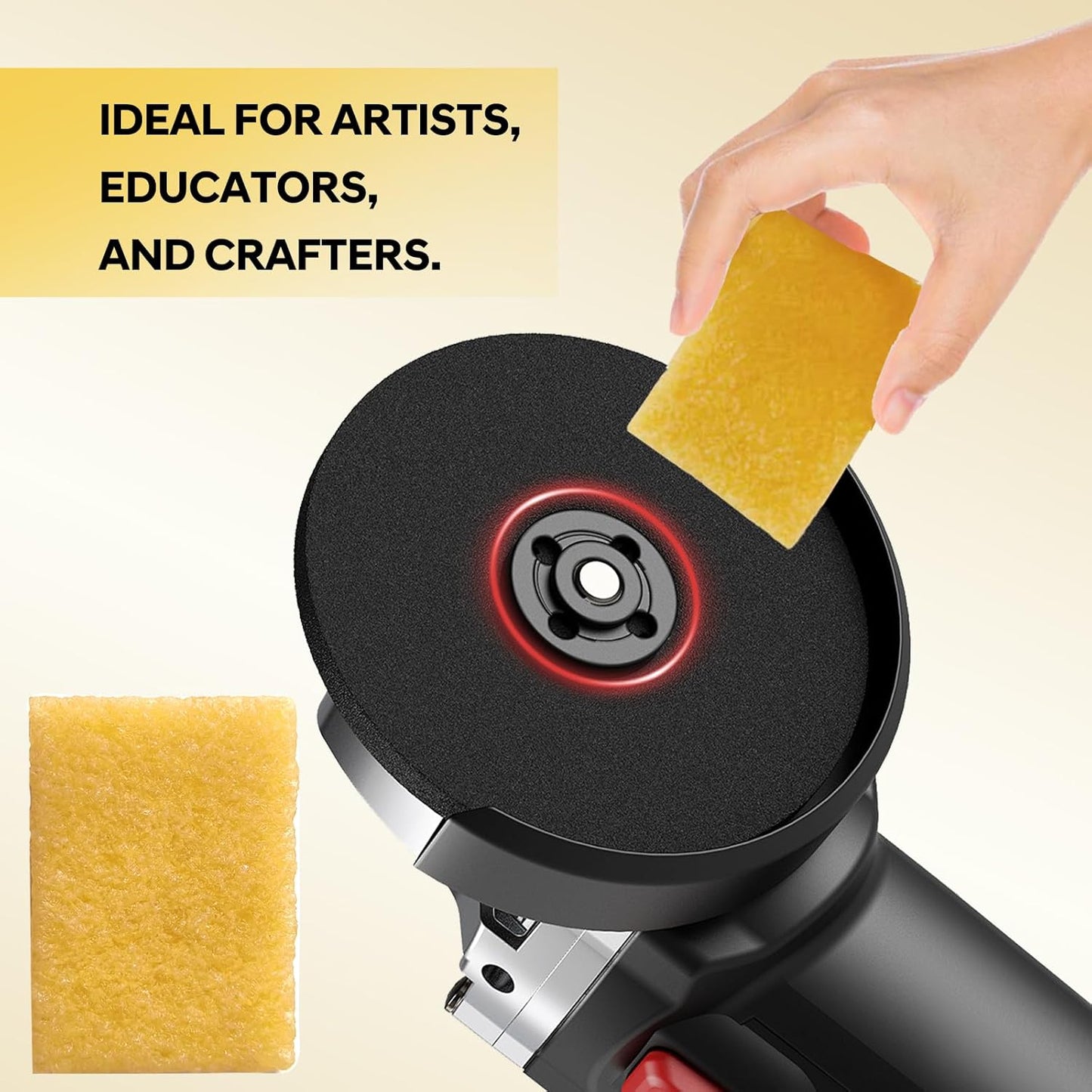 8pcs Natural Rubber Erasers Glue and Residue Eraser, Rubber Cement Pick up Eraser Adhesive Erasers Glue Remover Tool for Paper Plastic Craft