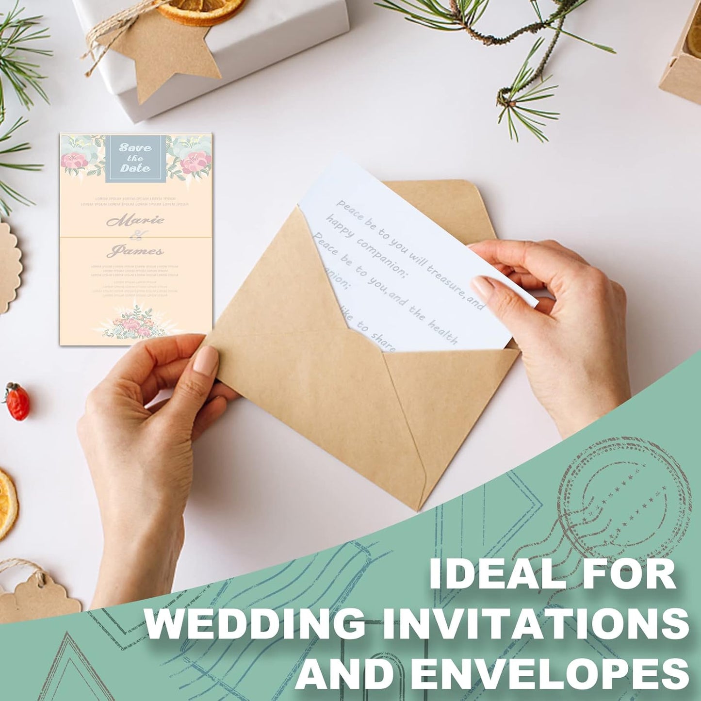 Tracing Paper 8.5x11 inch, 100 Sheets Transparent Vellum Paper for Tracing Pads, 38lb/60gsm Translucent Tracing Paper for Pencil, Marker and Ink，Trace Images, Sketch, Preliminary Drawing, Overlays.