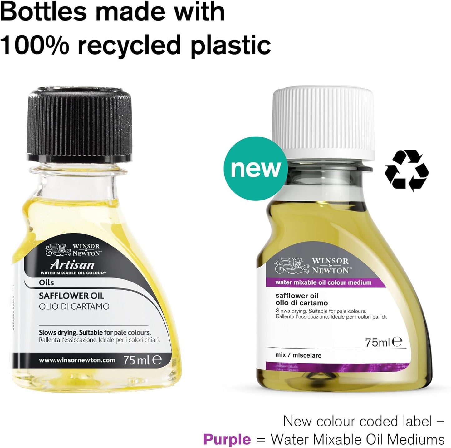 Winsor & Newton Artisan Linseed Oil, 75ml (2.5-oz) bottle