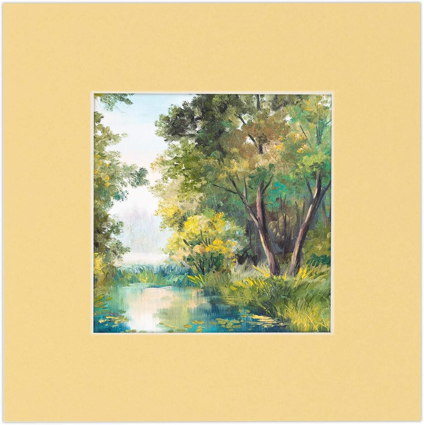 8.5x11 Mat Bevel Cut for 7x9 Photos - Acid Free Marzipan Beige Precut Matboard With Backing Board and Crystal Clear, Self Seal Photo Mat Bag - For Pictures, Photos, Framing - 4-ply Thickness