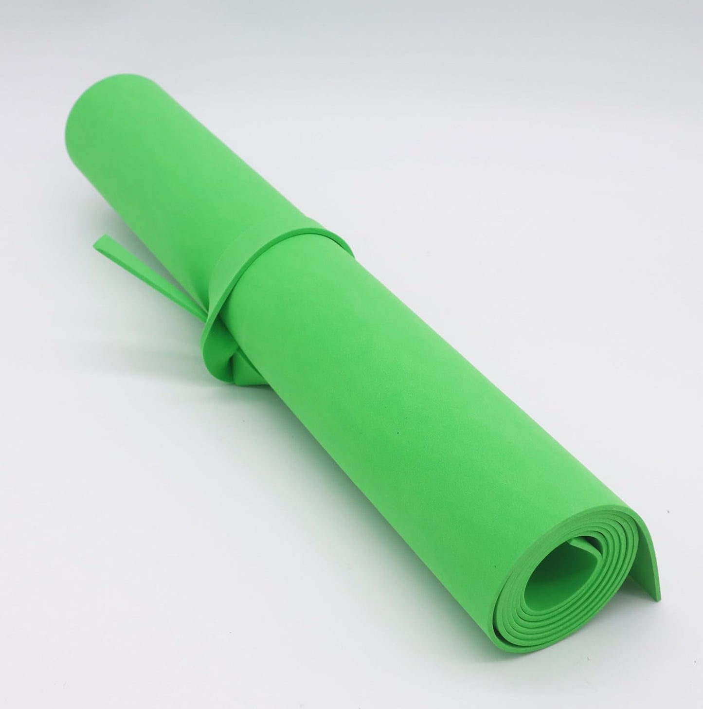 OISAKLD Light Green EVA Foam 2mm-10mm 13.7"×39" Craft Foam Sheet 74 kg/m³ Foam Cosplay for Craft Model Cosplay 2mm