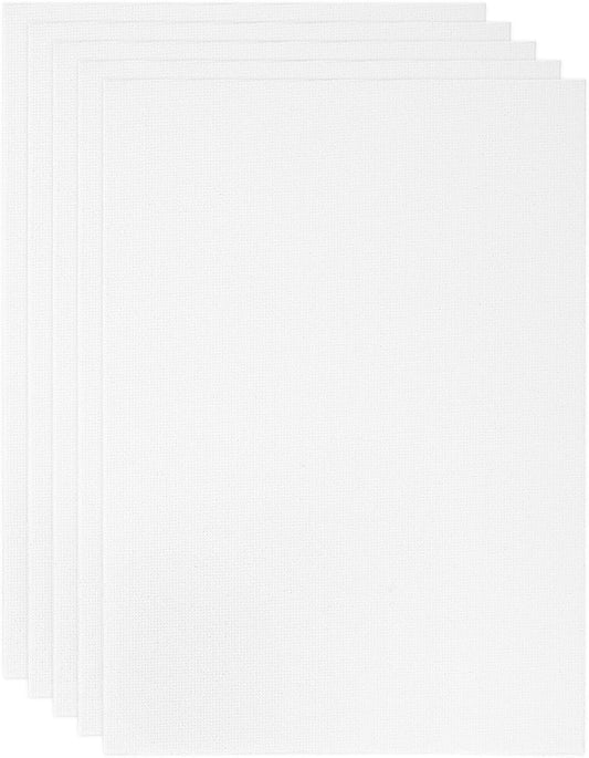PATIKIL 4x6 Canvas Boards for Painting, 6 Pack 100% Cotton Square Triple Primed Stretched Blank Art Canvas Panel Bulk Thin for Acrylic, Oil, Tempera Paints, White