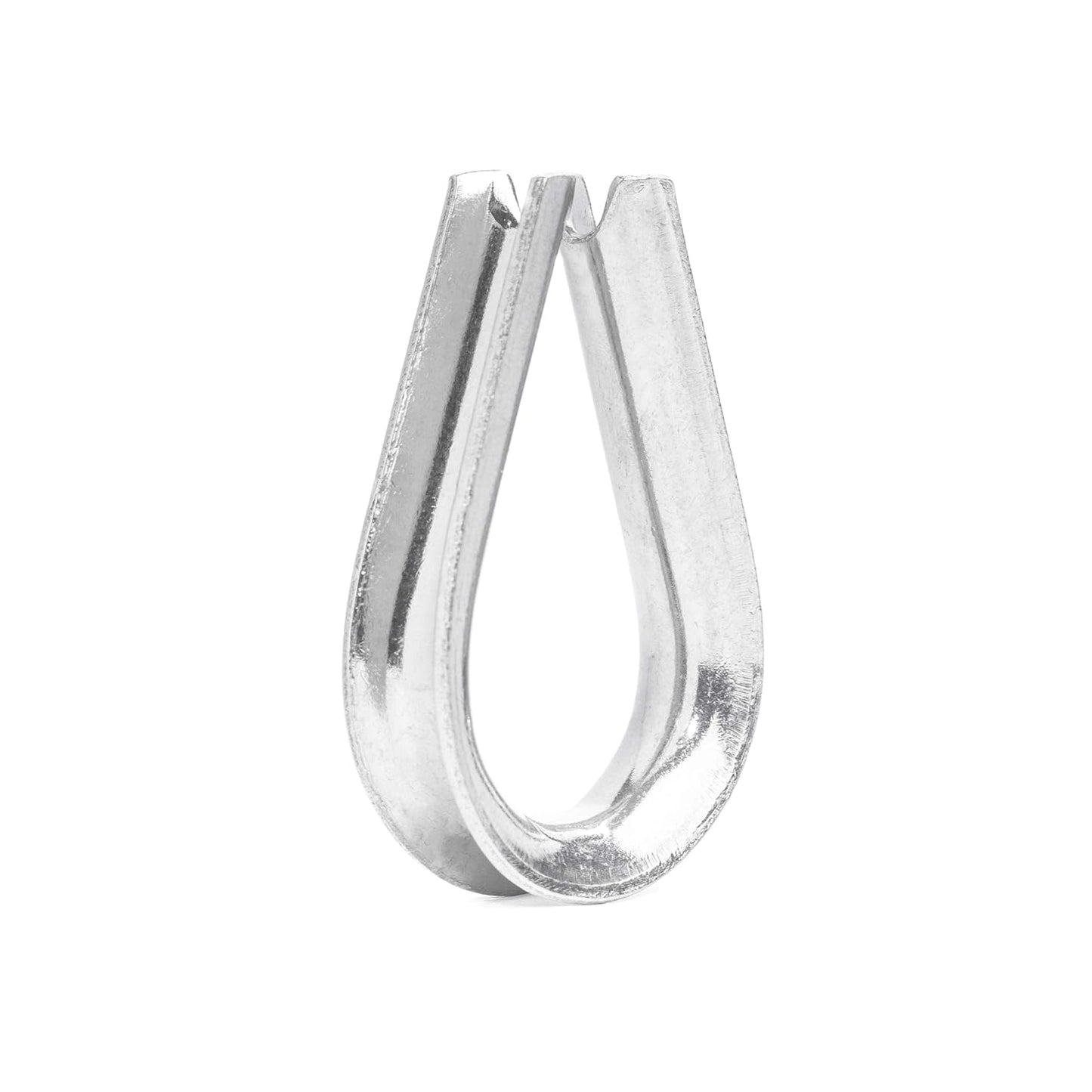 Heavy Duty Stainless Steel Thimbles for 1/16” and 3/32” Cables, T316 Marine Grade – Lot of 25