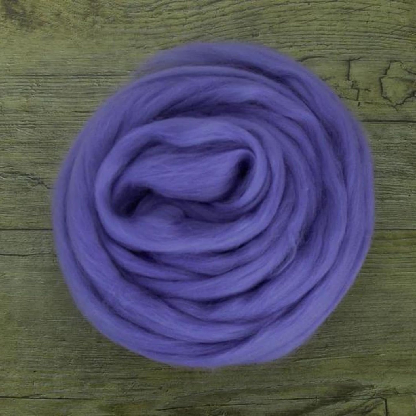 Revolution Fibers Merino Wool Roving | Premium Combed Wool Top | 22 Micron, Perfect for Felting Projects, Spinning, Wall Hangings and Tapestry (Hyacinth)