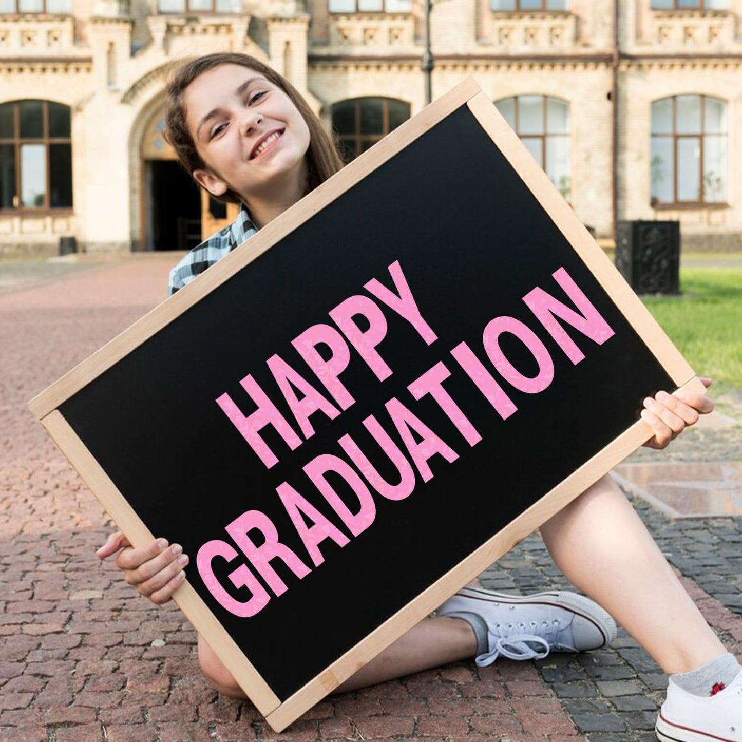 Starboling Letter Stickers,2 inch 8 Sheets Pink Alphabet Sticker,Self Adhesive Vinyl Letter Stickers Mailbox Numbers,for Arts Crafts Outdoor Sign Poster Mailbox Sign Doors Mailboxes Car Truck