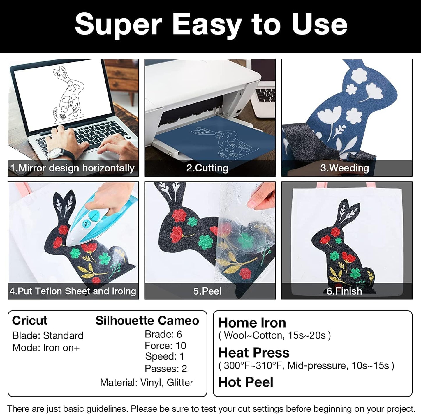 TORC Champagne Glitter HTV Heat Transfer Vinyl 2 Rolls Iron on Vinyl for T Shirts Crafts 12 inch x 5 ft