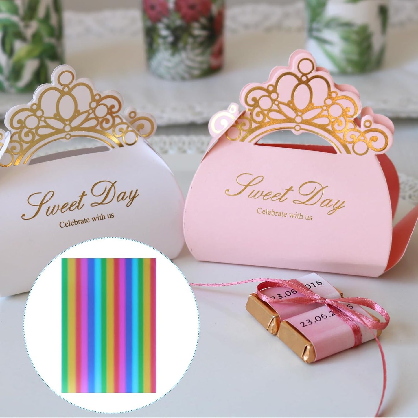 PATIKIL 11.7x8.3" Hot Stamping Foil Paper Sheet, 20 Sheets A4 Heat Transfer Hot Stamping Paper Foil for Leather DIY Logo Decor Craft Gift Package Scrapbook Card, Vertical Colorful