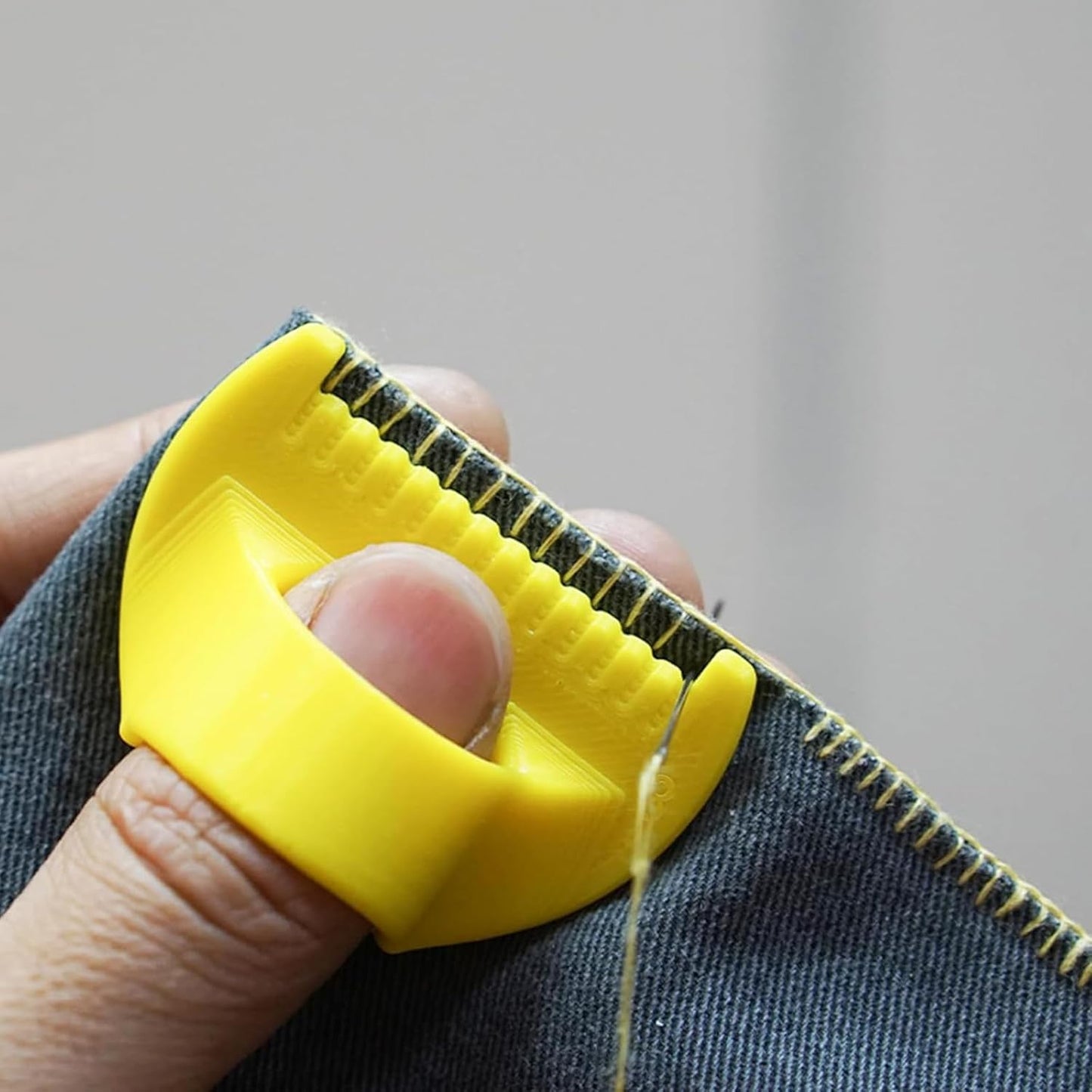 5mm Seam Guide for Hand Sewing Edge Lockranding Tool 5 PCS Set for Leather/Fabric/Craft Sew, Black