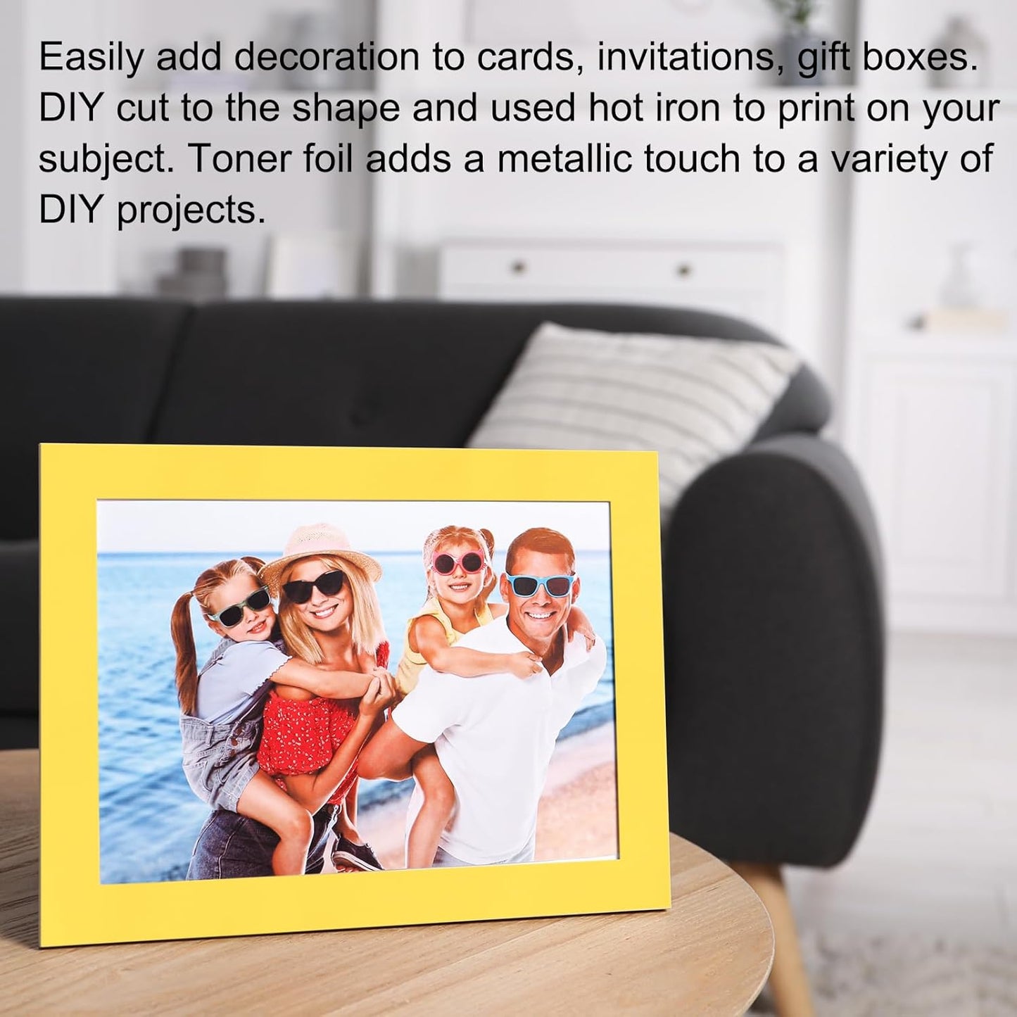 MECCANIXITY 50 Sheets Multicolor Heat Reactive Foil Transfer Paper, 20x29cm, PET, Rectangular, Glossy, Crafts