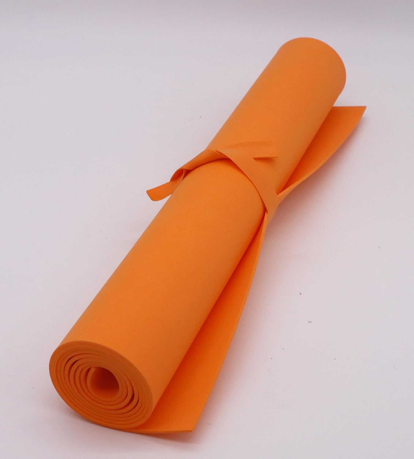 OISAKLD Orange EVA Foam 2mm-10mm 13.7"×39" Craft Foam Sheet 74 kg/m³ Foam Cosplay for Craft Model Cosplay 2mm