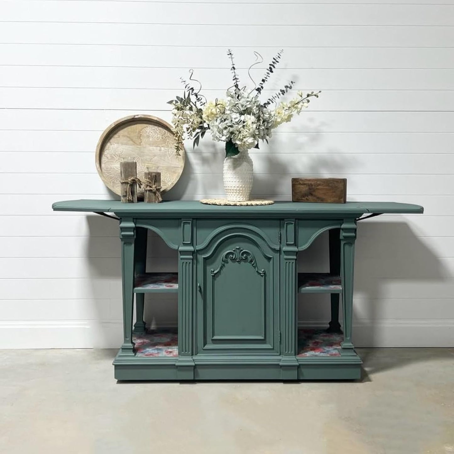 Dixie Belle Paint Company Chalk Finish Furniture Paint – Blue Grass (32oz) – Matte Chic Chalk Mineral DIY Furniture Paint