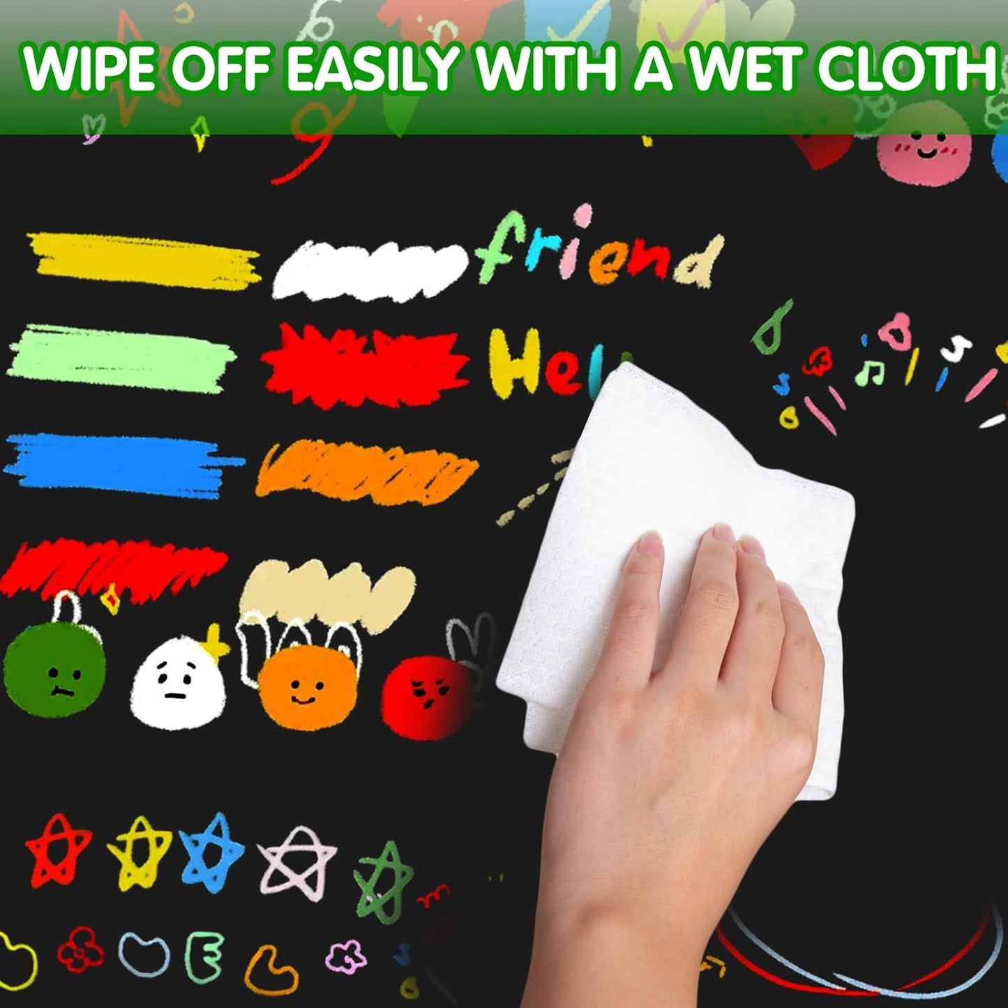 Stocking Stuffers, Liquid Chalk Markers Dual Wide & Fine Tip, 12 Colors Car Chalk Window Markers Pen for Glass Mirror Blackboard Halloween Decorations, Teen Girl Gifts Trendy Stuff