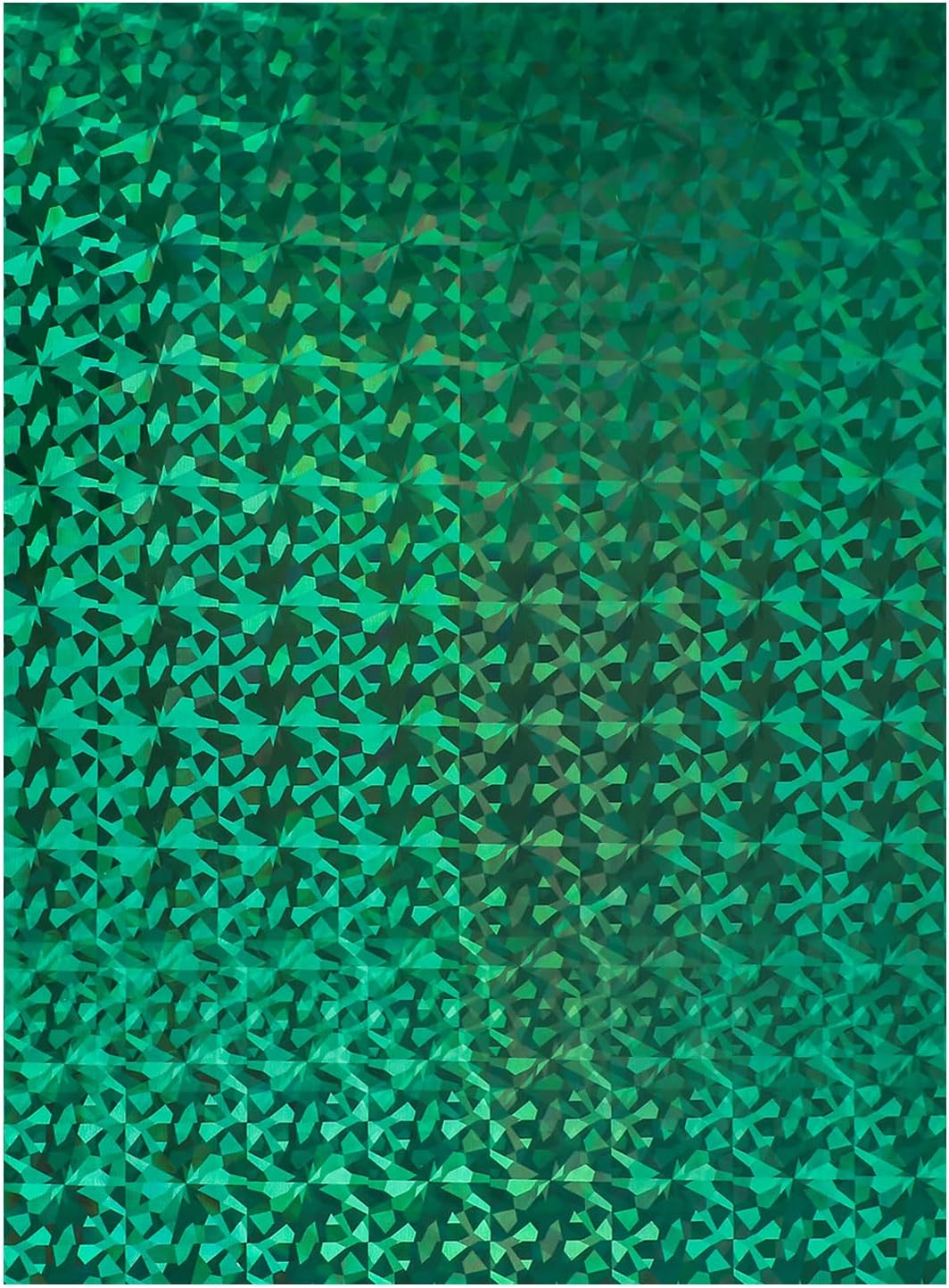 Briartw 50 Sheets Green Gemstone Toner Reactive Foil - Per Sheet 20x29cm (7.9 x 11.4 inch)- Metallic Finish for Laser Printers & Laminators - Ideal for Printing,Cardmaking,Scrapbooking,DIY Projects