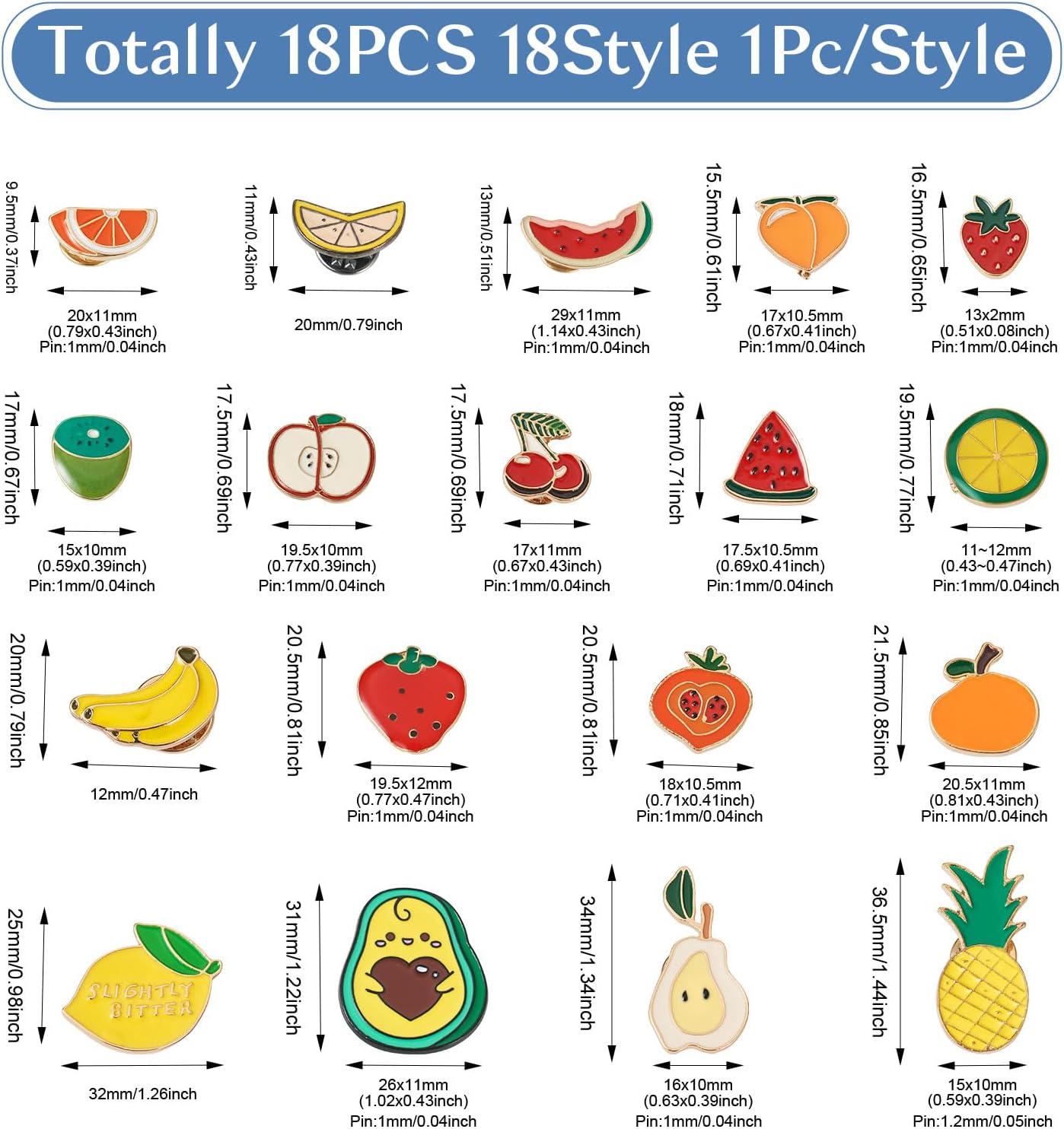 Mixed Enamel Pins for Backpacks, Beadthoven Cute Enamel Brooch Pins Set, Funny Backpack Pins, Aesthetic Lapel Badge Pins Bulk for DIY Clothes Accessories Holiday Gifts