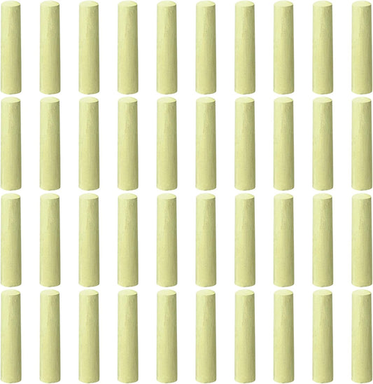 25 Pcs Sidewalk Chalks for Kids Non Toxic Jumbo Chalk for Party Gift Outdoor Art Classroom Play Painting (Yellow)