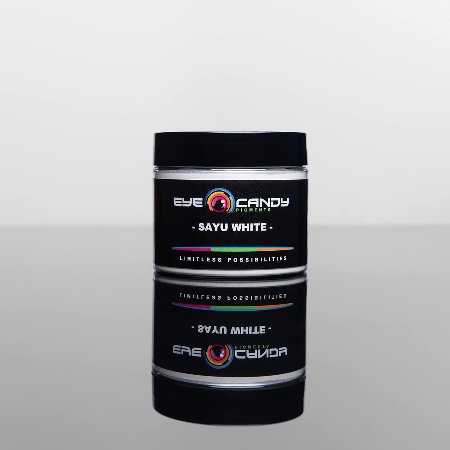 Eye Candy Pigments Premium White Mica Powder - Sayu White (50gr) - for Epoxy, Resin, Soap, Paint, Woodworking, Acrylic Pouring, Bath Bombs, Fishing Lures - DIY Arts and Crafts Additive