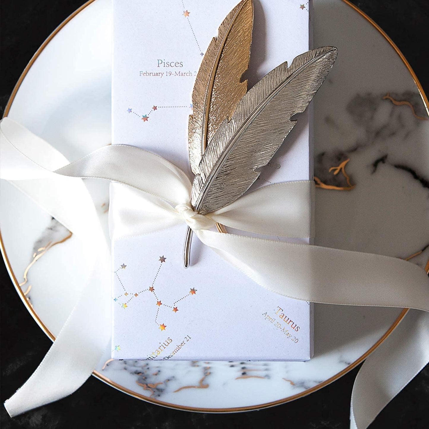 Satin Ribbon 1 Inch White Double Faced - 25 Yards for Gift Wrapping DIY Bows Crafts Bridal Bouquet Cutting Ceremony Sewing Christmas Wedding Baby Shower Decoration Humphrey's Craft