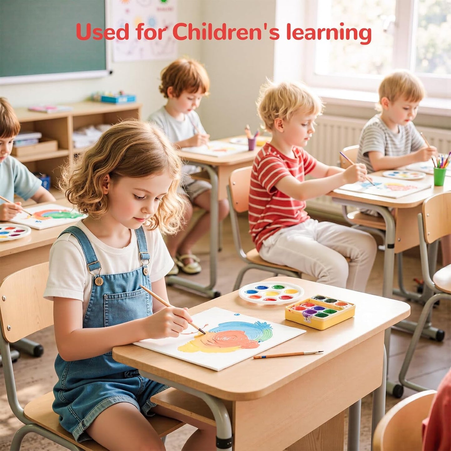 10x10inch Flat Canvas Boards for Painting 20 Pack Primed Acid Free Canvas Panels for Oil, Watercolor, Acrylic Paint