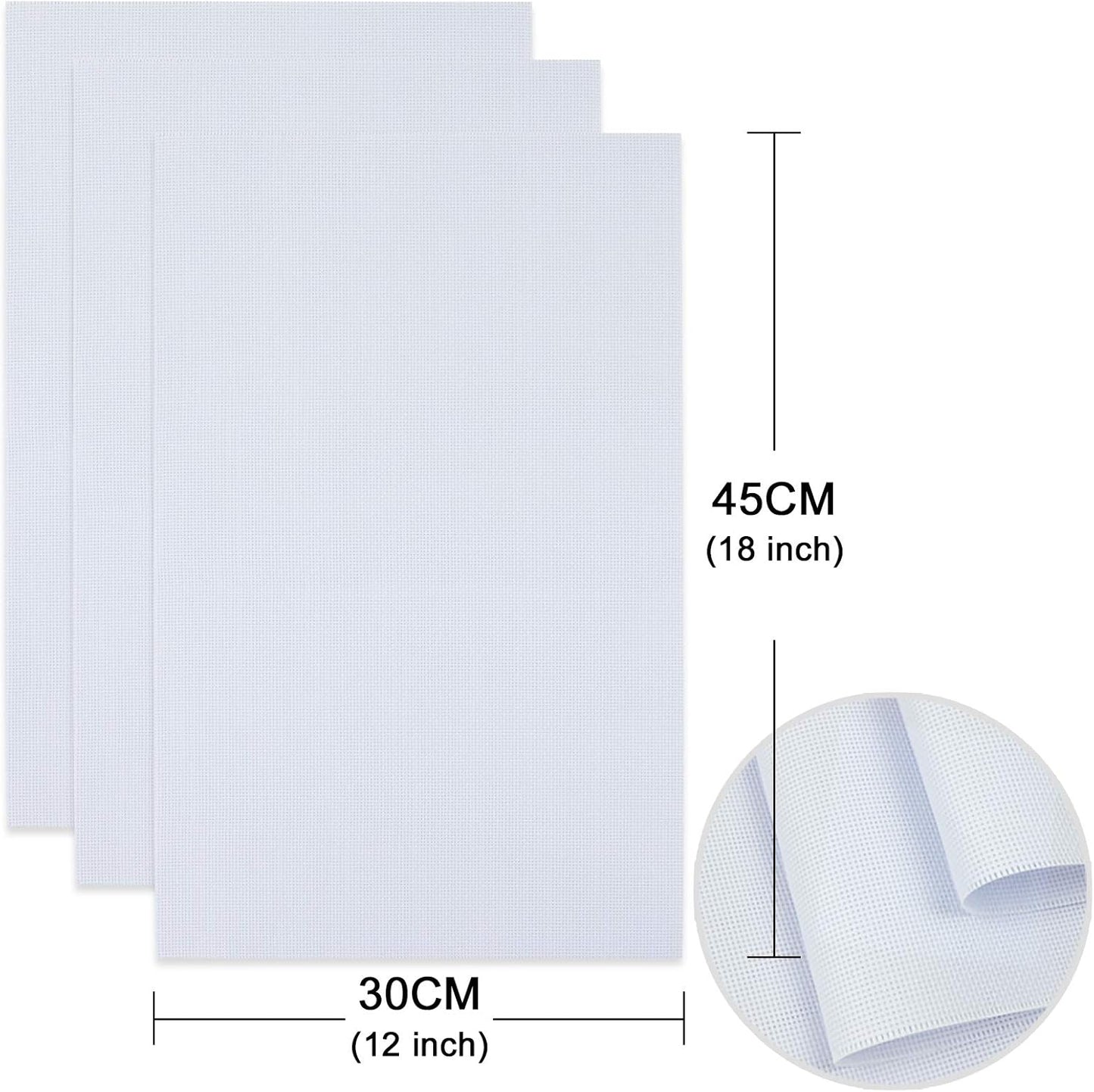 Similane Embroidery Kit 215 Pcs,100 Colors Threads,5 Pcs Embroidery Hoops,3 Pcs Aida Cloth,40 Sewing Pins,Cross Stitch Tools and Embroidery Starter Kit for Adults and Kids Beginners