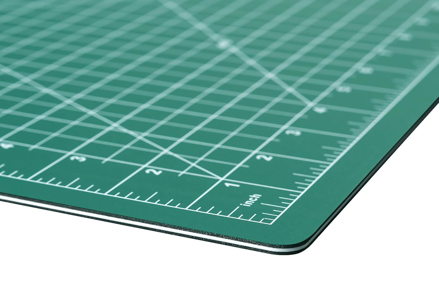 Dahle Vantage 10472 Premium Self-Healing Cutting Mat, 18"x24", 1/2" Grid, 5 Layers for Max Healing, Perfect for Crafts & Sewing, Green