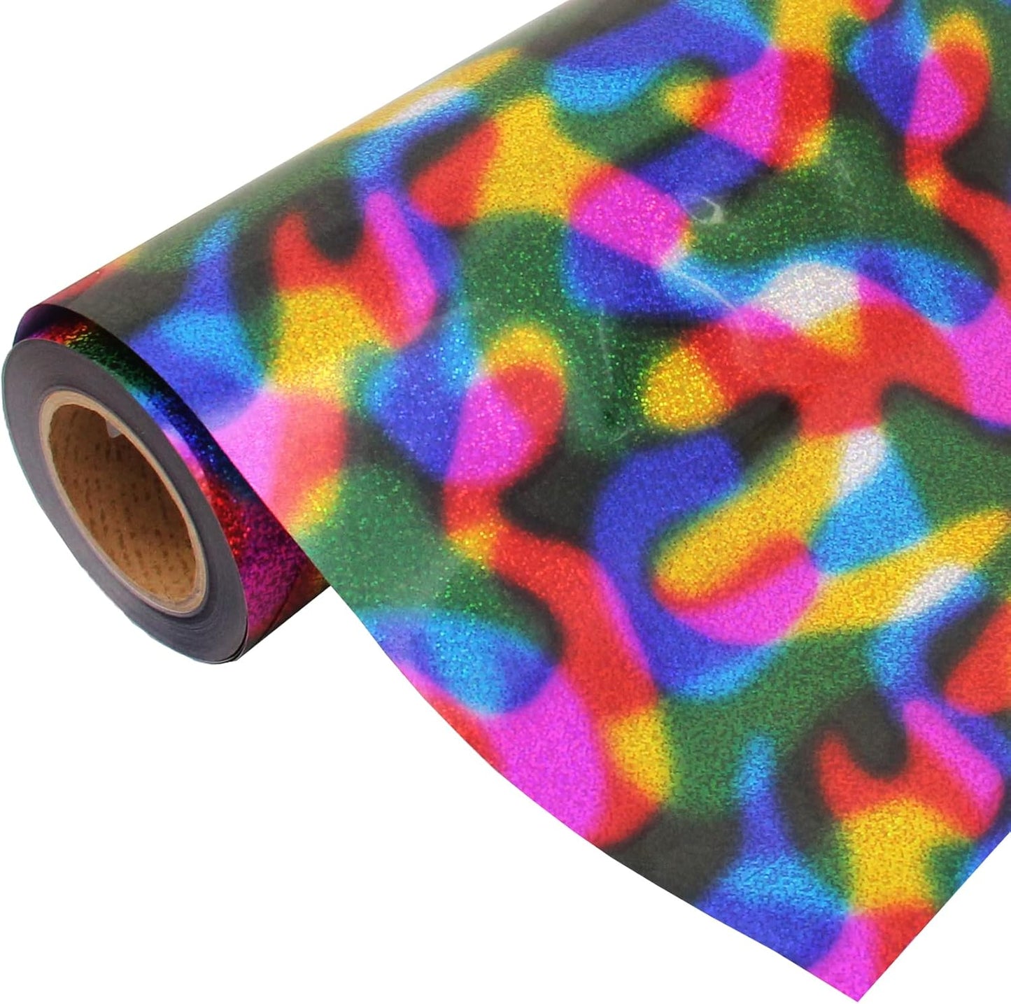 3 Yard x 20" Wide Threadart Galaxy Rainbow Heat Transfer Vinyl Film | Compatible with Venture Explore and Maker, Silhouette Cameo, & Large Format Cutters