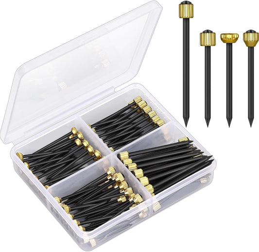 120PCS Nails for Hanging Pictures, 4 Sizes Picture Hanging Nails for Wall Decoration Hanging Frame Kit Mirror Hanging Hardware Tool Hangers for Claw Drywall Nails (Small Medium Large Nails)