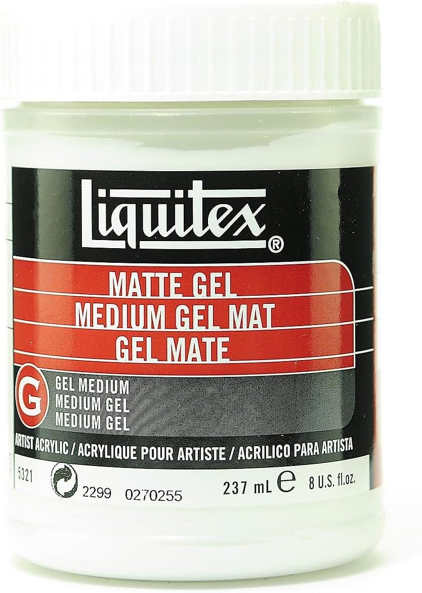 Liquitex Professional Matte Gel Medium, 237ml (8-oz)