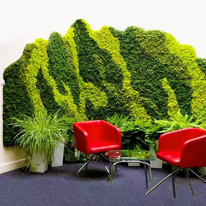 Preserved Reindeer Moss Natural Green DIY Kit Gardenning Art Wall Decor Florist Decor Easter Table Decor Wedding