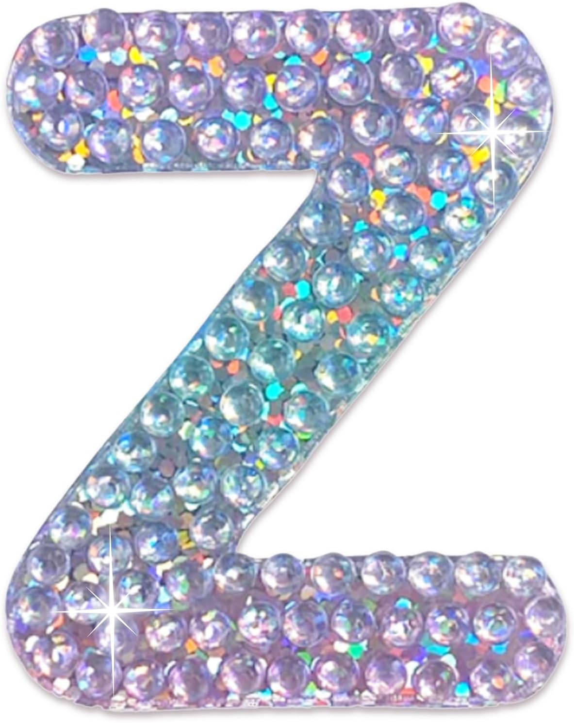 StickerBeans® Alphabets Letters (2" x 2", Pack of 1) Cut to Shape, Adhesive Back - Kids Teens Adults (Z)