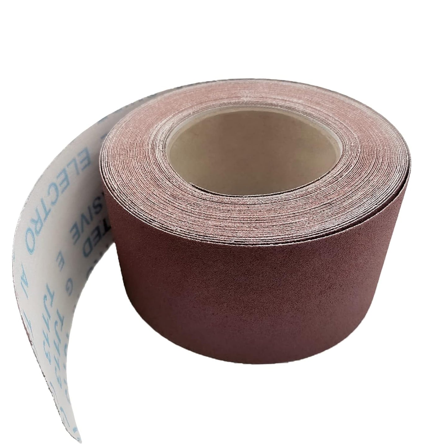 320 Grit Sandpaper Roll, 3 Inch x 49 Feet Emery Cloth Roll Aluminum Oxide Abrasive Paper Roll Continuous Sandpaper for Metalworking, Woodworker, Furniture Repair, Sanding Automotive Plumbing