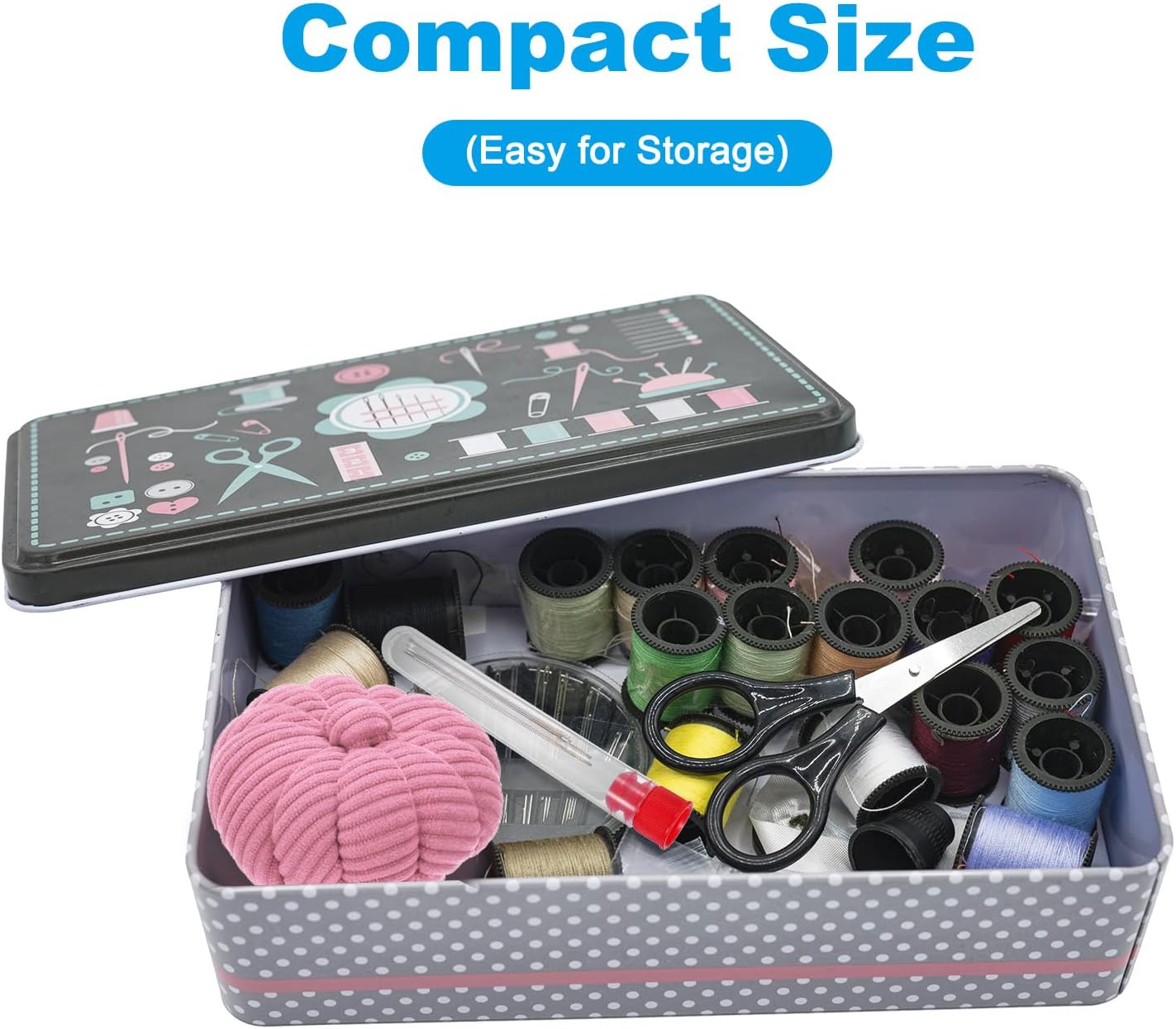 PATIKIL Wrist Pumpkin Pin Cushion, Snap Pin Cushion with Elastic Strap Ring Portable Embroidery Needle Pin Storage for Hand Craft Knitting, Light Pink