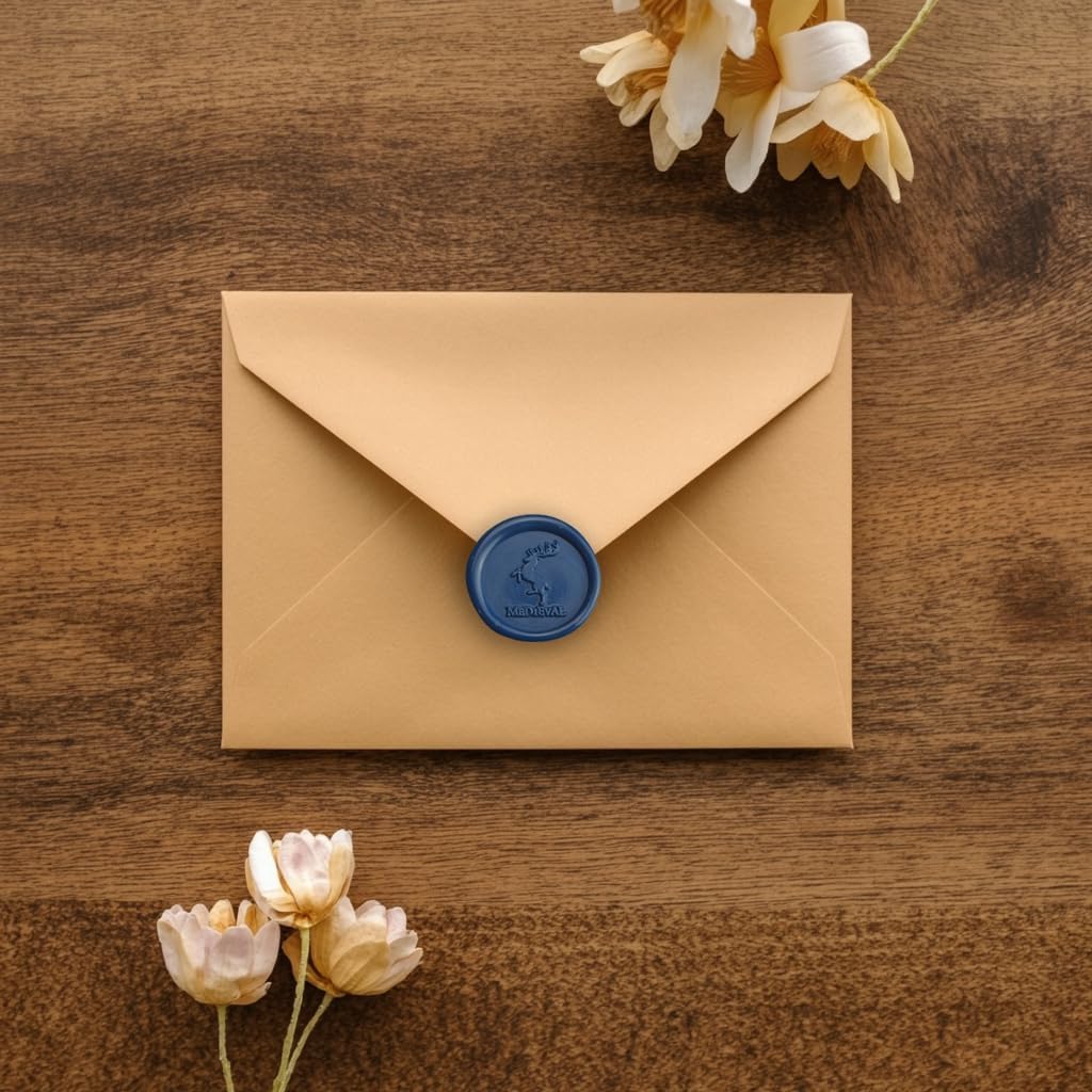 Large Glue Gun Sealing Wax Stick - Navy Blue, for Wedding Invitation Thanks Card Envelope Shower Gifts Wrapping Sealing Decoration Pack of 12