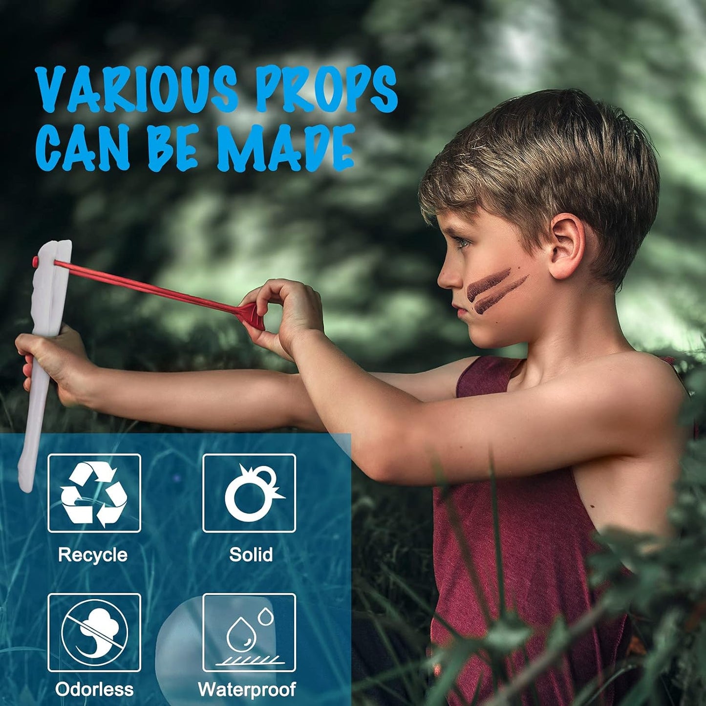 Betionol Moldable Plastic Clay, 1Lb/16oz White Modeling Clay Thermoplastic Beads for DIY Modeling Making Creative Activity, Good Creating Teaching Kits for Adults or Kids