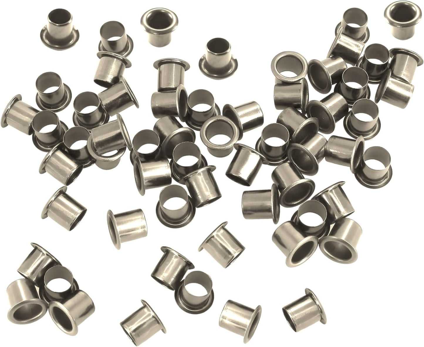 Kydex Rivets Eyelets, 8-8 1/4" Multicolored Grommet Eyelets for Tactical Holster Making, Knife Sheath Crafting, Fasteners for Custom DIY Kydex Projects (Set of 50)