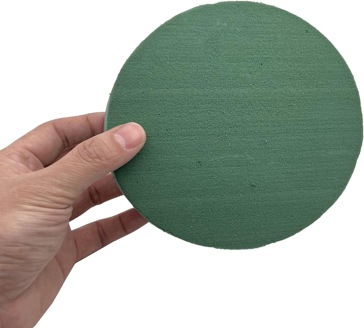 5 Pcs Floral Foam, Dry Wet Floral Foam Bricks Round for Artificial Flowers, 6.3 Inch